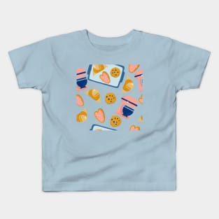 Home Baking Pattern Kids T-Shirt